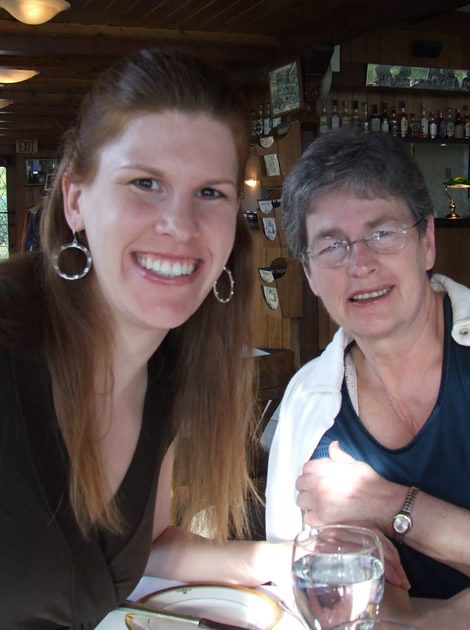 Lianna Marie and her mom Val